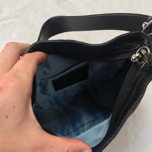 Classic black Coach purse - Picture 3 of 5